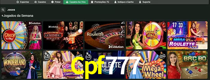 Cpf777 bet